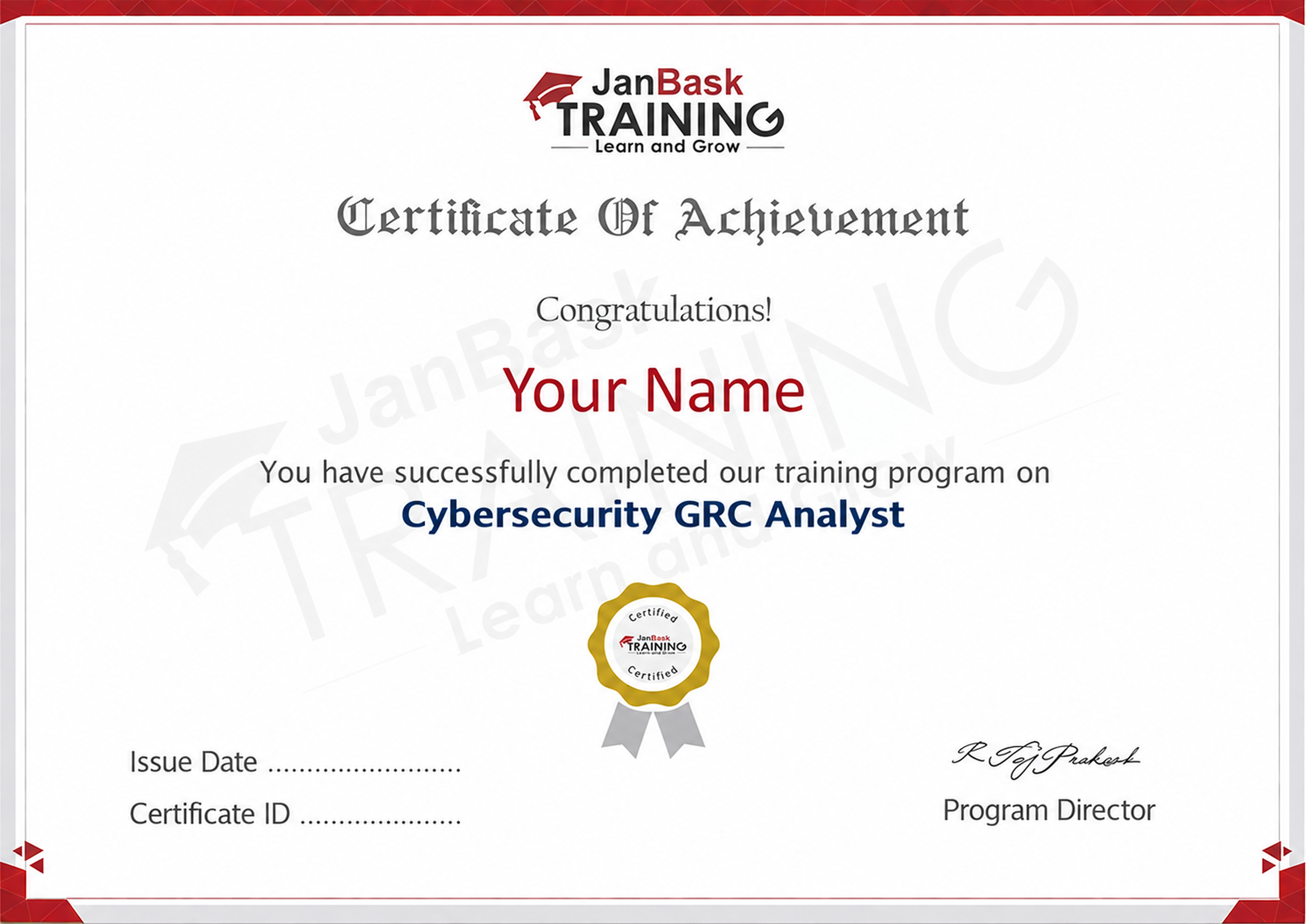 GRC & Risk Management Certificate icon