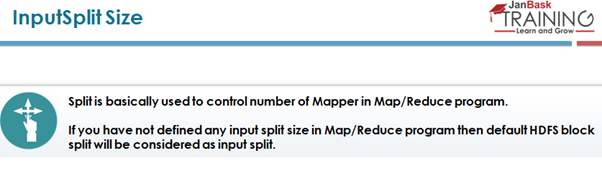 Differentiate Between An Input Split And HDFS Block?