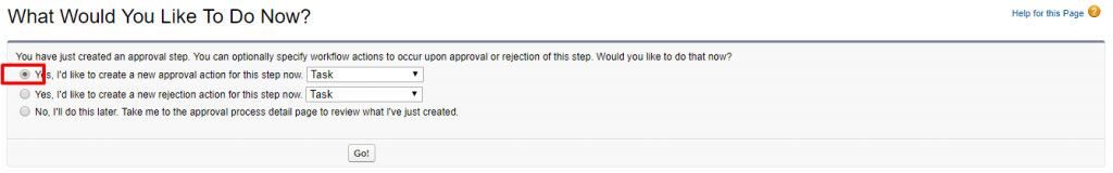 What Would You Like To Do Now Salesforce Developer Edition