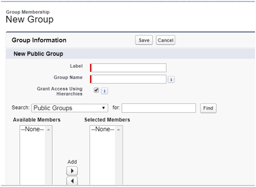 Create Sharing Rules in Salesforce