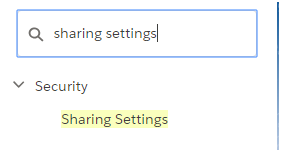 Create Sharing Rules in Salesforce