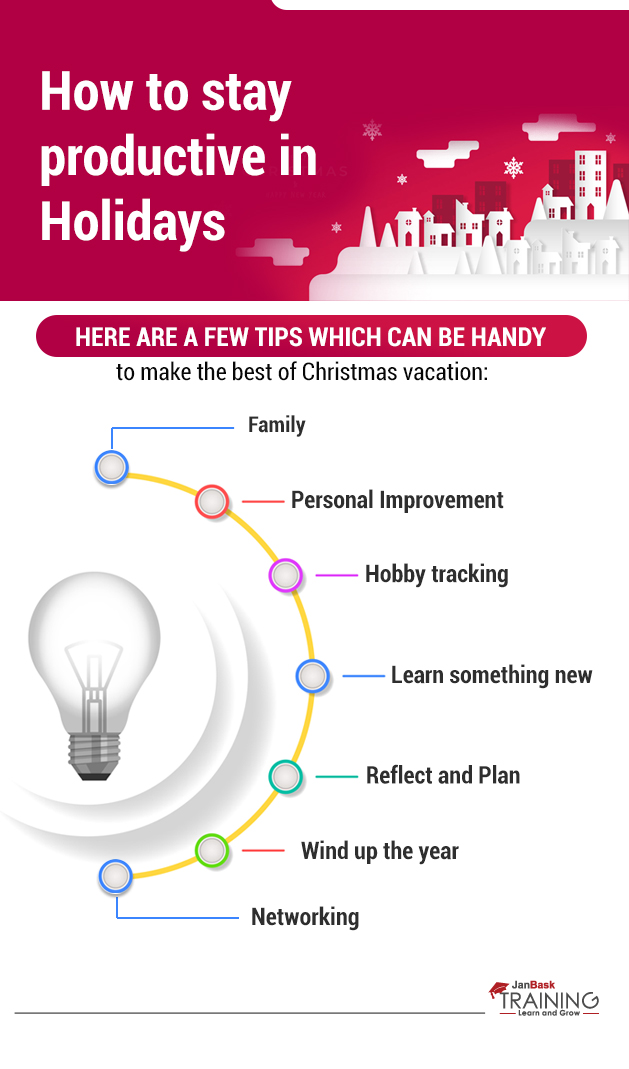 stay productive in holidays
