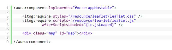 Lightning Map in Salesforce