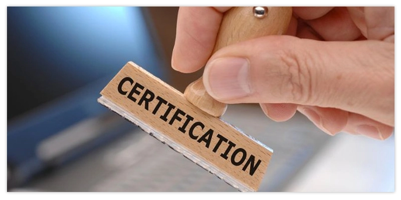 certification