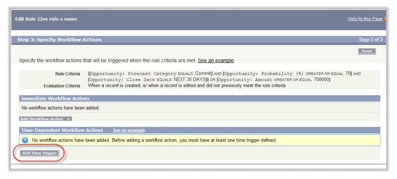 Time-Dependent Workflow