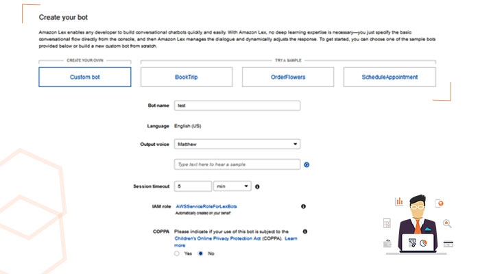 Amazon Chatbot and  Integrate with Facebook
