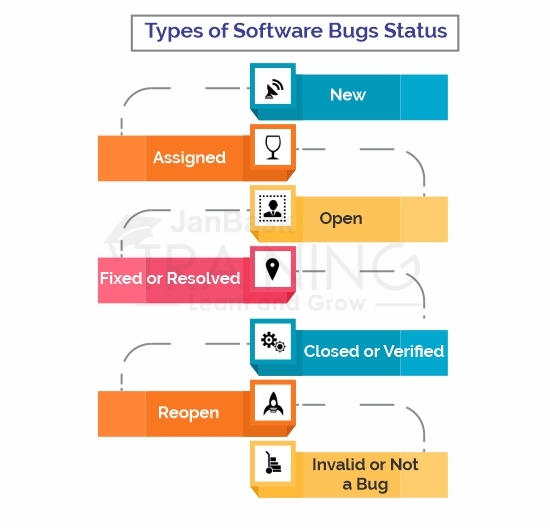 Types of Software Bugs Status