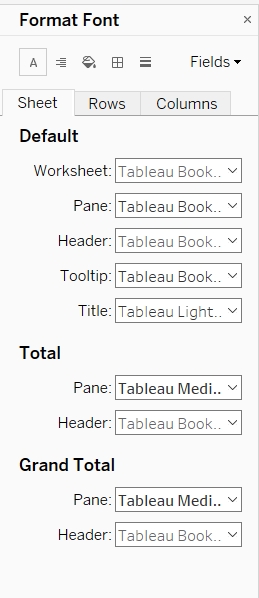 Formatting Bar Chart