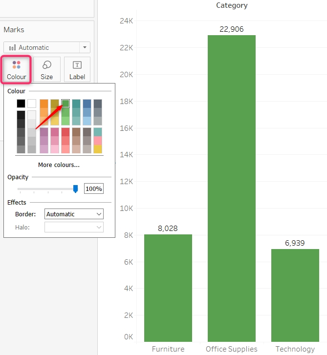 How to create bar charts?