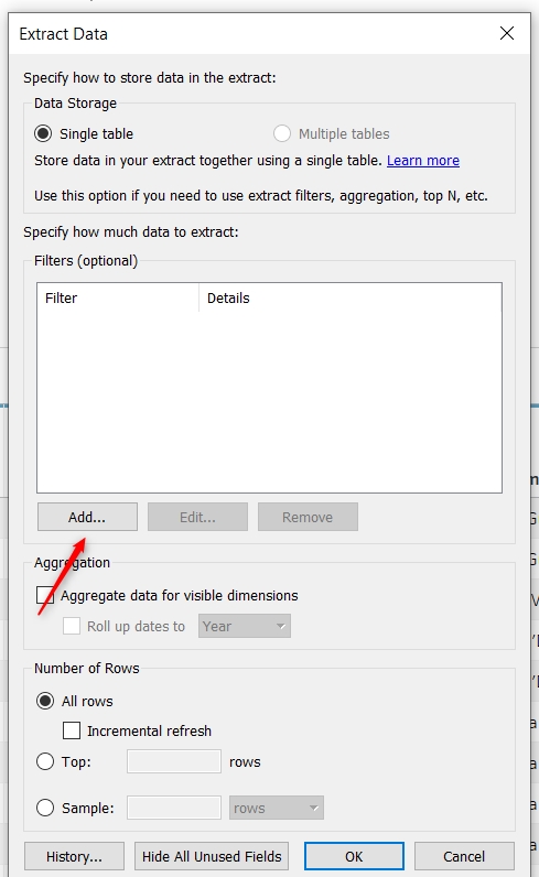 Types of Filters in Tableau