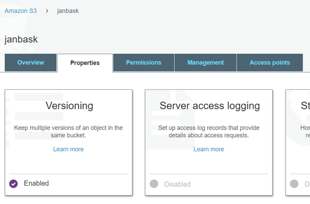 To enable lifecycle management policies: