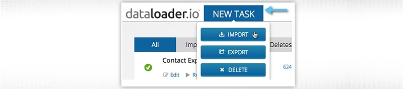 Importing Data into Salesforce using Dataloader.io