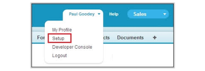 What is the Salesforce Setup Menu